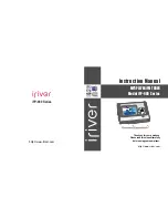 IRiver iFP-900 Series Instruction Manual preview