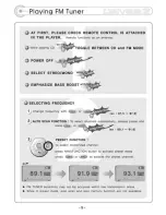 Preview for 10 page of IRiver iMP-250 User Manual