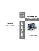 Предварительный просмотр 1 страницы IRiver PMP-100 Series Instruction Manual