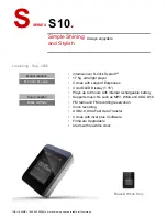IRiver S10 1GB User Manual preview