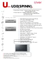 Preview for 1 page of IRiver Spinn 4GB User Manual