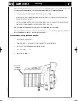 Preview for 8 page of IRO IWF 2231-B Operating Instructions Manual