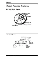 Предварительный просмотр 8 страницы iRobot Discovery/400 series Owner'S Manual