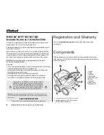 Предварительный просмотр 2 страницы iRobot Mirra 530 Owner'S Manual