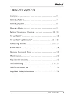 Preview for 5 page of iRobot ROMBA 505 - Manual