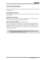 Preview for 9 page of iRobot ROMBA 505 - Manual