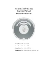 iRobot Roomba 510 Service Manual предпросмотр