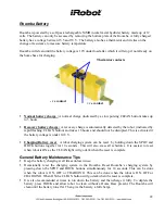 Предварительный просмотр 22 страницы iRobot Roomba 510 Service Manual