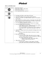 Предварительный просмотр 41 страницы iRobot Roomba 510 Service Manual