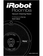 Preview for 1 page of iRobot Roomba Professional Owner'S Manual