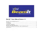 Предварительный просмотр 1 страницы irock! Beamit User Manual