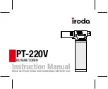 Предварительный просмотр 1 страницы iroda PT-220V Instruction Manual