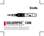 iroda SOLDERPRO 120K Instruction Manual preview