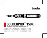 iroda SolderPRO 150K Instruction Manual preview