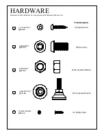 Предварительный просмотр 2 страницы Iron Age Office CARRUCA DOGBONE WORKSTATION Assembly Instructions Manual