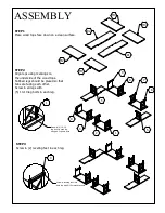 Предварительный просмотр 4 страницы Iron Age Office CARRUCA DOGBONE WORKSTATION Assembly Instructions Manual