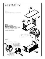 Preview for 4 page of Iron Age Office CARRUCA RECEPTION DESK SINGLE-D Assembly Instructions Manual