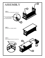 Preview for 5 page of Iron Age Office CARRUCA RECEPTION DESK SINGLE-D Assembly Instructions Manual