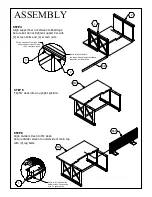 Предварительный просмотр 5 страницы Iron Age Office CARRUCA Assembly Instructions Manual