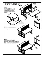 Предварительный просмотр 6 страницы Iron Age Office CARRUCA Assembly Instructions Manual