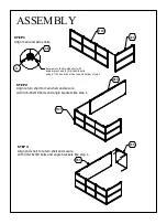 Предварительный просмотр 3 страницы Iron Age Office KNIGHT RECEPTION Assembly Instructions