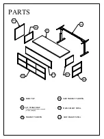 Предварительный просмотр 3 страницы Iron Age Office KNIGHT SINGLE DESK Assembly Instructions Manual