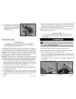 Preview for 10 page of Iron & Oak BHH2099 Owner / Operator Use And Care Manual