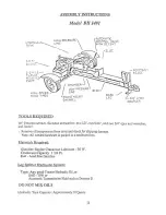 Preview for 13 page of Iron & Oak BLACKHAWK BH 1491 Owner'S Manual