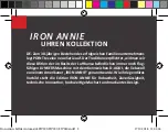 Preview for 2 page of Iron Annie SELLITA AUTOMATIK SW200 User Manual