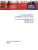 Iron Bow MEDVIEW-C-30X-A01 Installation And User Manual preview