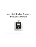 Предварительный просмотр 1 страницы Iron Chef ICK01000 Instruction Manual