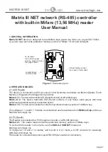 Iron logic Matrix III NET User Manual preview