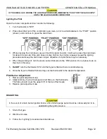 Предварительный просмотр 12 страницы IRON IRF-40LPG Owner'S And Installer'S Manual