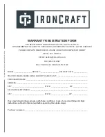 Preview for 40 page of IronCraft BPF Series Operation Manual