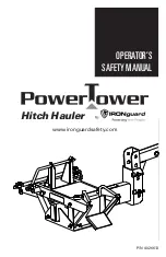 Предварительный просмотр 1 страницы IRONguard PowerTower Hitch Hauler Operators Safety Manual