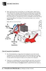 Предварительный просмотр 28 страницы IRONguard PowerTower Hitch Hauler Operators Safety Manual