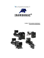 IronHorse MTGP parallel shaft User Manual preview