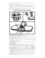 Предварительный просмотр 3 страницы Ironing Press ESP-77T Instruction Manual