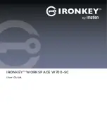 IronKey Workspace W700-SC User Manual preview