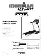 Ironman Fitness 220t Owner'S Manual preview
