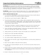 Preview for 3 page of Ironman Fitness 235r Owner'S Manual