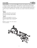 Предварительный просмотр 5 страницы Ironman Fitness 235r Owner'S Manual