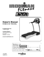 Ironman Fitness 320t Owner'S Manual preview