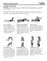 Preview for 18 page of Ironman Fitness 350u Owner'S Manual