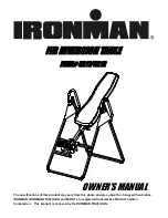 Ironman Fitness 5211 Owner'S Manual предпросмотр