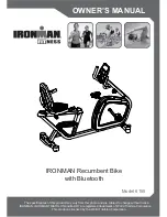 Preview for 1 page of Ironman Fitness 6155 Owner'S Manual