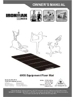 Ironman Fitness 6950 Owner'S Manual preview