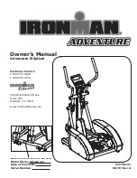 Ironman Fitness Adventure Owner'S Manual preview