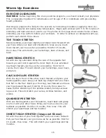 Preview for 15 page of Ironman Fitness Aeros Owner'S Manual