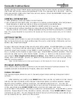 Preview for 12 page of Ironman Fitness Alpine Owner'S Manual